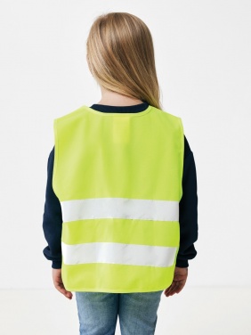 Logo trade corporate gift photo of: GRS recycled PET high-visibility safety vest 3-6 years