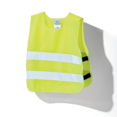 Logotrade promotional giveaways photo of: GRS recycled PET high-visibility safety vest 3-6 years