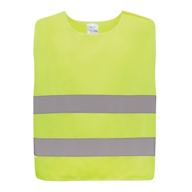 Logo trade business gift photo of: GRS recycled PET high-visibility safety vest 7-12 years