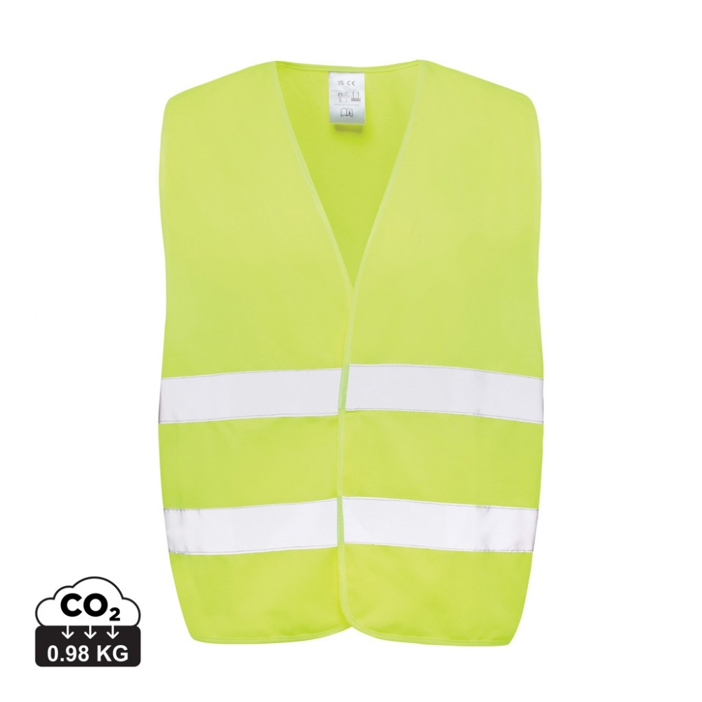 Logotrade business gift image of: GRS recycled PET high-visibility safety vest