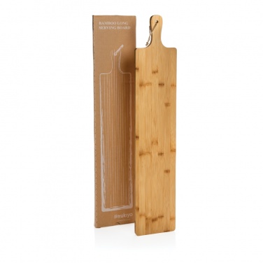 Logo trade promotional merchandise picture of: Ukiyo bamboo large serving board