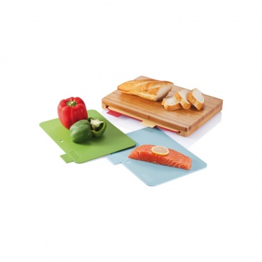 Logotrade business gift image of: Cutting board with 4pcs hygienic boards