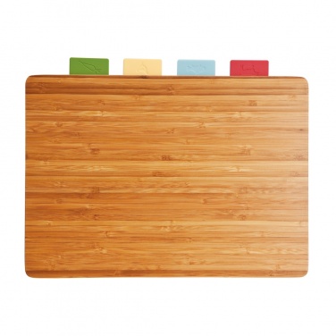 Logo trade promotional merchandise image of: Cutting board with 4pcs hygienic boards