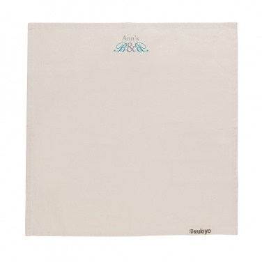 Logo trade business gifts image of: Ukiyo Aware™ 180gr rcotton table napkins 4pcs set