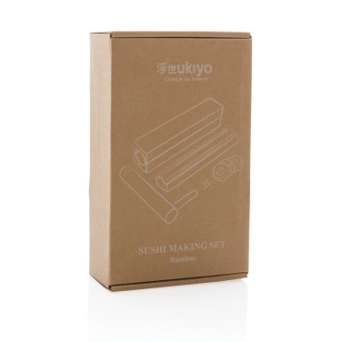 Logo trade promotional items picture of: Ukiyo bamboo sushi making set