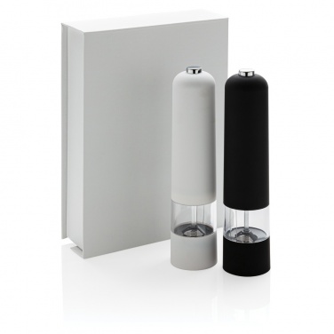 Logotrade corporate gift picture of: Electric pepper and salt mill set