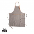 Deluxe canvas chef apron, grey