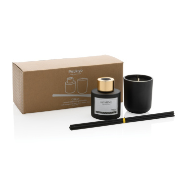 Logo trade promotional items image of: Ukiyo candle and fragrance sticks gift set