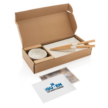 Logo trade corporate gifts image of: Ukiyo sushi dinner set for two