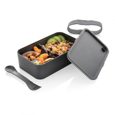 Logo trade promotional items picture of: PP lunchbox with spork