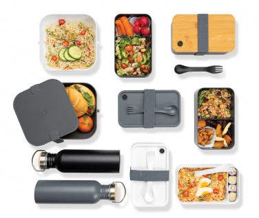 Logo trade promotional items picture of: PP lunchbox with spork