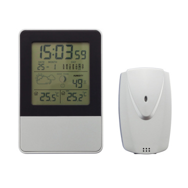 Logo trade promotional products picture of: Indoor/outdoor weather station