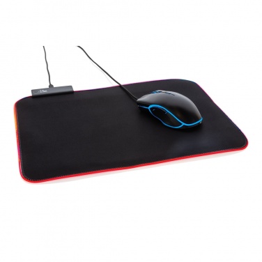 Logo trade advertising products picture of: RGB gaming mousepad