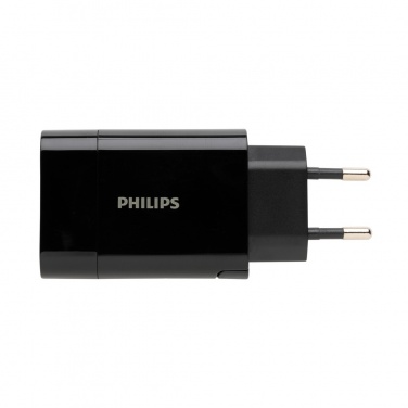 Logo trade corporate gifts image of: Philips ultra fast PD wall charger