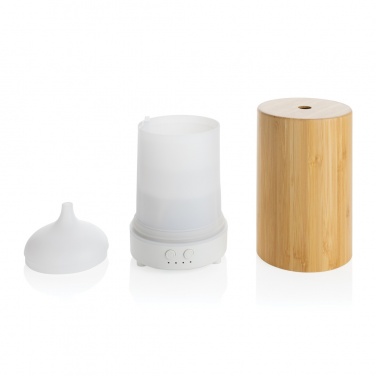 Logo trade business gift photo of: RCS recycled plastic and bamboo aroma diffuser