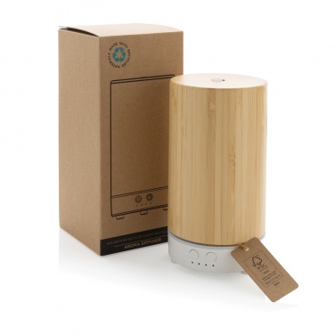 Logotrade corporate gift image of: RCS recycled plastic and bamboo aroma diffuser