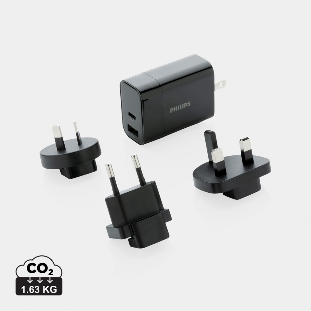 Logotrade advertising product image of: Philips ultra fast PD travel charger