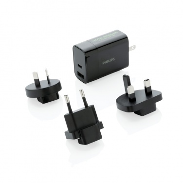 Logo trade promotional gifts picture of: Philips ultra fast PD travel charger