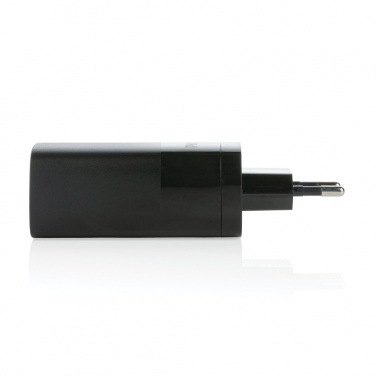 Logo trade corporate gifts picture of: Philips 65W ultra fast PD 3-port USB wall charger