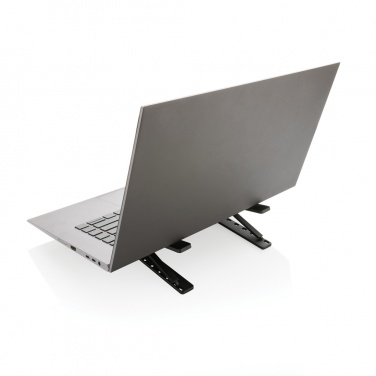 Logo trade corporate gift photo of: Terra RCS recycled aluminium universal laptop/tablet stand