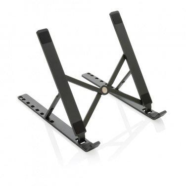 Logo trade promotional item photo of: Terra RCS recycled aluminium universal laptop/tablet stand