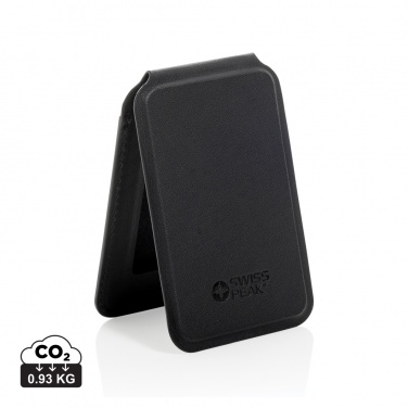 Logotrade promotional merchandise image of: Magstand RCS recycled PU magnetic phone wallet with stand