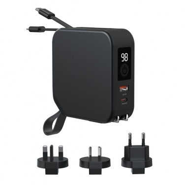 Logo trade corporate gifts image of: Urban Vitamin Saratoga 5 in 1 universal charger