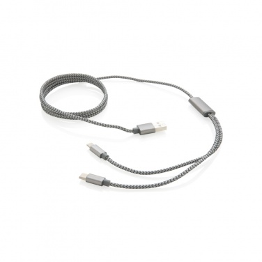 Logotrade advertising product image of: 3-in-1 braided cable