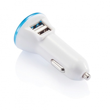 Logotrade promotional products photo of: Powerful dual port car charger