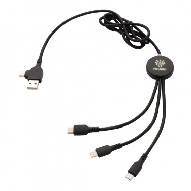 Logotrade corporate gifts photo of: Light up logo 6-in-1 cable