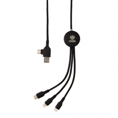 Logotrade corporate gifts photo of: Light up logo 6-in-1 cable