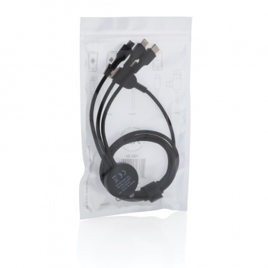 Logotrade promotional giveaway picture of: Light up logo 6-in-1 cable