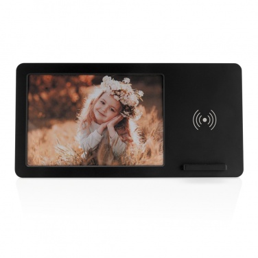 Logotrade corporate gift image of: 5W Wireless charger and photo frame