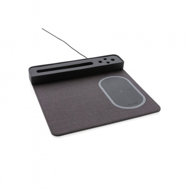 Logotrade promotional product picture of: Air mousepad with 5W wireless charging and USB