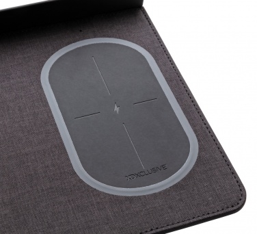 Logo trade promotional products image of: Air mousepad with 5W wireless charging and USB