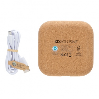 Logotrade advertising product image of: Oregon RCS recycled plastic and cork 10W wireless