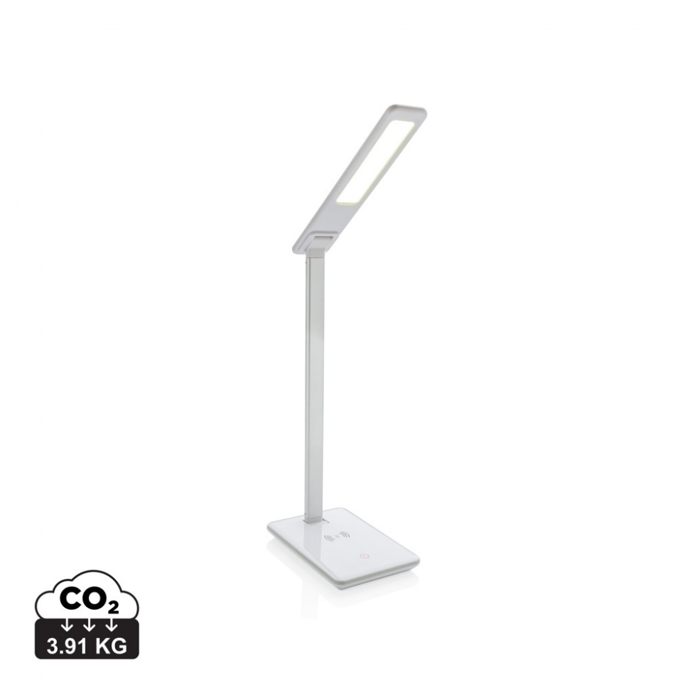 Logo trade advertising product photo of: 5W Wireless Charging Desk Lamp