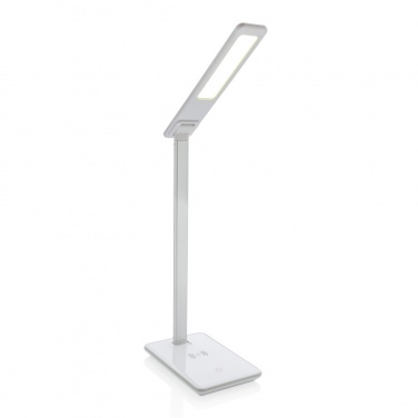 Logo trade promotional giveaways picture of: 5W Wireless Charging Desk Lamp