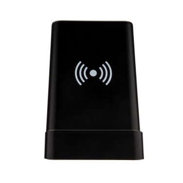 Logo trade advertising products picture of: Light up logo 5W wireless charging pen holder