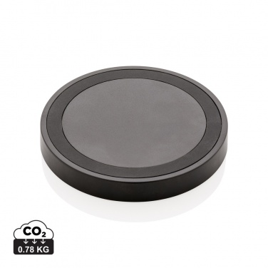 Logo trade promotional gifts image of: 5W wireless charging pad round