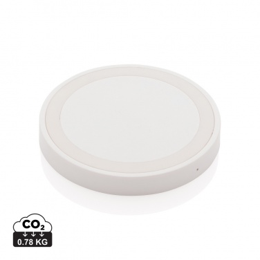 Logo trade promotional item photo of: 5W wireless charging pad round