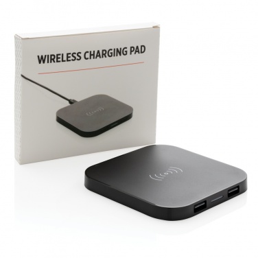 Logo trade promotional giveaways image of: Wireless 5W charging pad