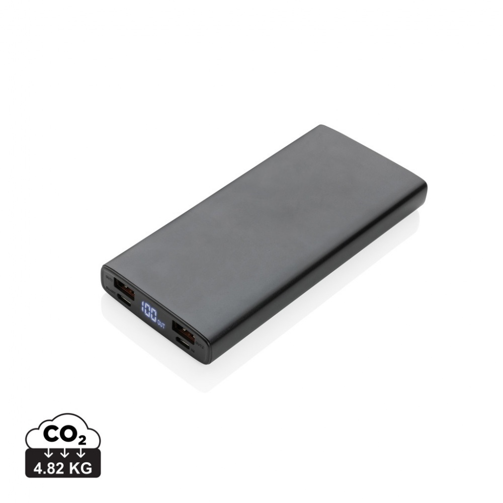 Logotrade promotional item image of: Aluminium 18W 10.000 mAh PD Powerbank