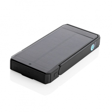 Logotrade advertising product image of: Skywave RCS recycled plastic solar powerbank 10000 mAh