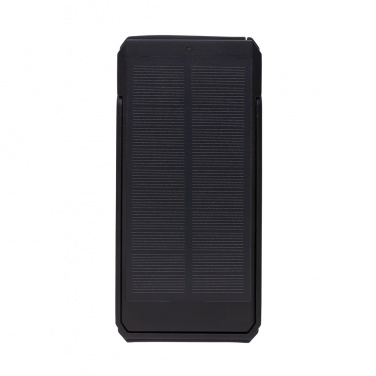 Logotrade promotional merchandise image of: Skywave RCS recycled plastic solar powerbank 10000 mAh