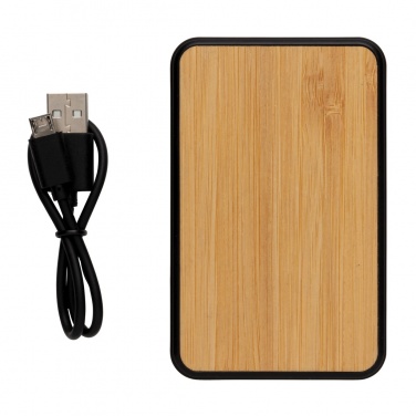 Logotrade promotional item image of: RCS recycled plastic 5.000 mAh Powerbank