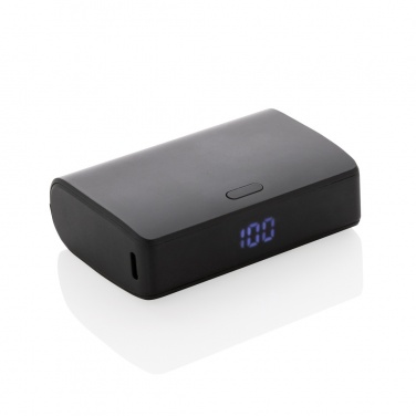 Logo trade promotional gifts image of: FlashCharge RCS rplastic 10000 mah fast charge powerbank