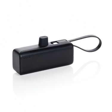 Logotrade promotional item image of: Powerlink RCS rplastic 3000 mAh powerbank iOS connector