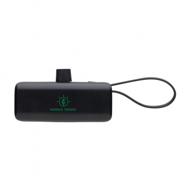 Logo trade promotional product photo of: Powerlink RCS rplastic 3000 mAh powerbank iOS connector