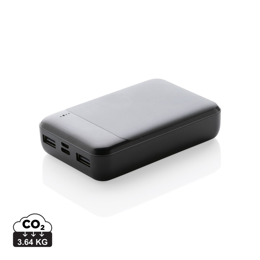 Logotrade corporate gift picture of: RCS standard recycled plastic 10.000 mAh powerbank